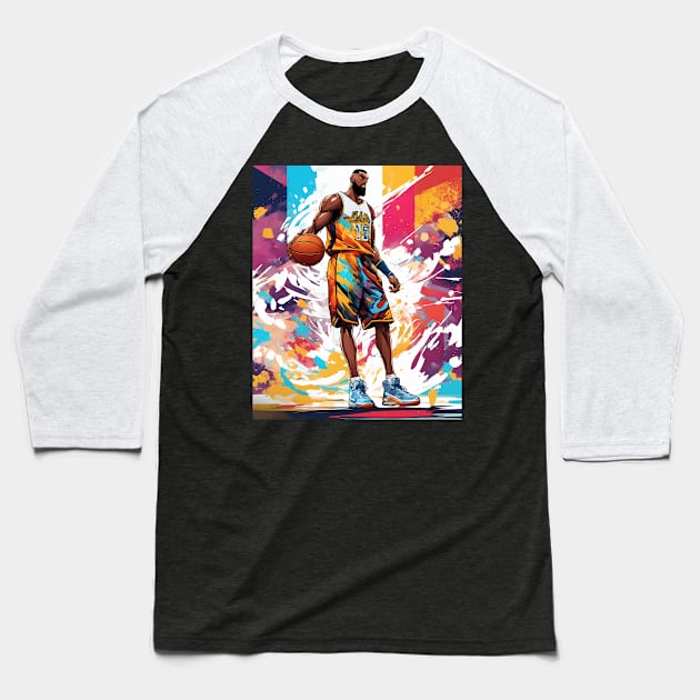 street basketball Baseball T-Shirt by animegirlnft